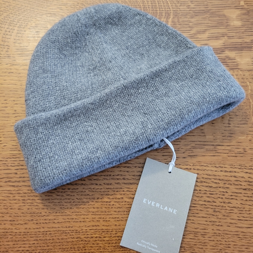 Everlane The Felted Merino Wool Beanie Hat - Heathered Grey